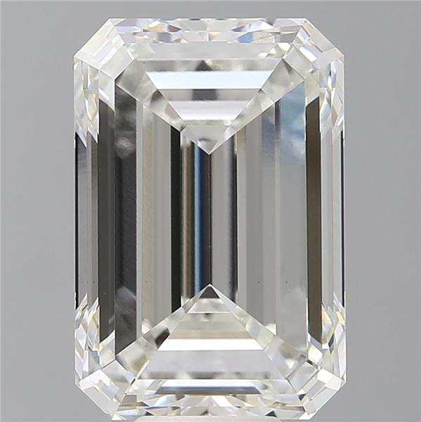 11.51 ct. emerald Lab Grown Diamond front image