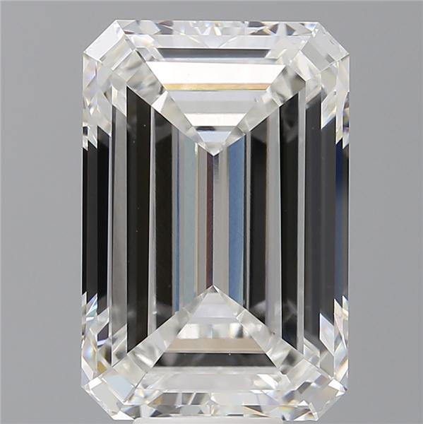 11.54 ct. emerald Lab Grown Diamond front image