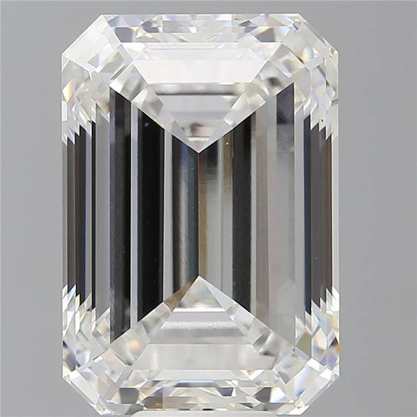 12.08 ct. emerald Lab Grown Diamond front image