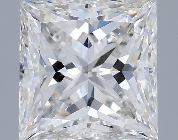 2.01 ct. princess Lab Grown Diamond front image