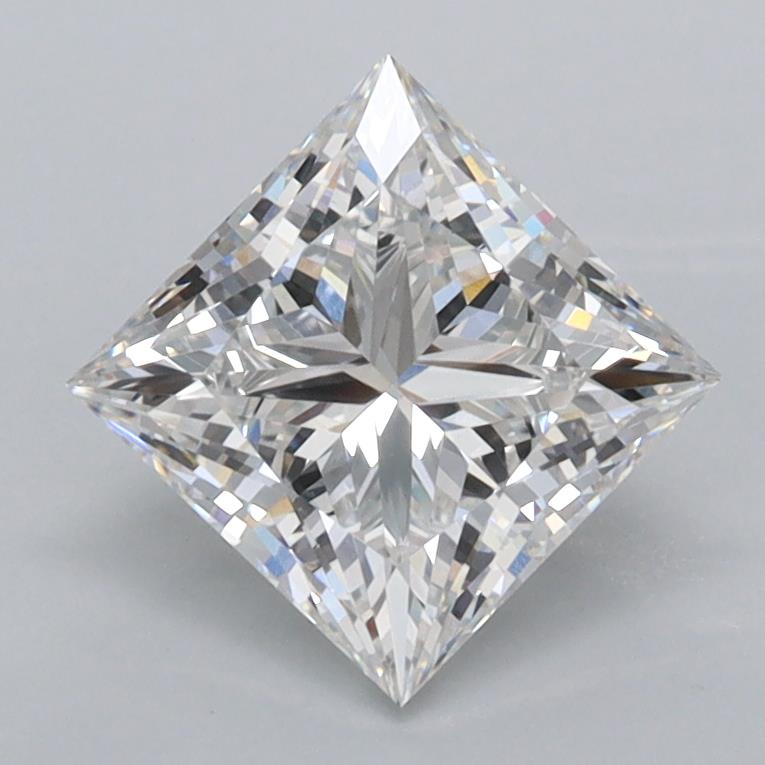 1.55 ct. princess Lab Grown Diamond front image
