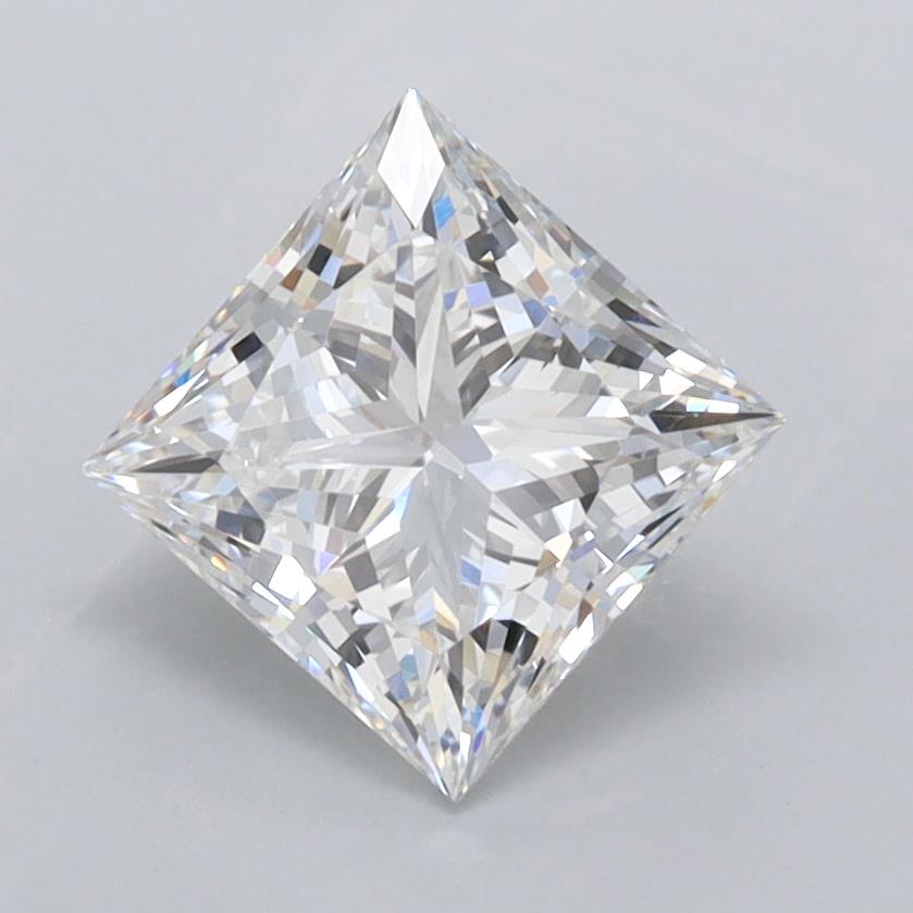 1.56 ct. princess Lab Grown Diamond front image