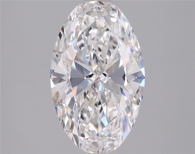 2.06 ct. oval Lab Grown Diamond front image