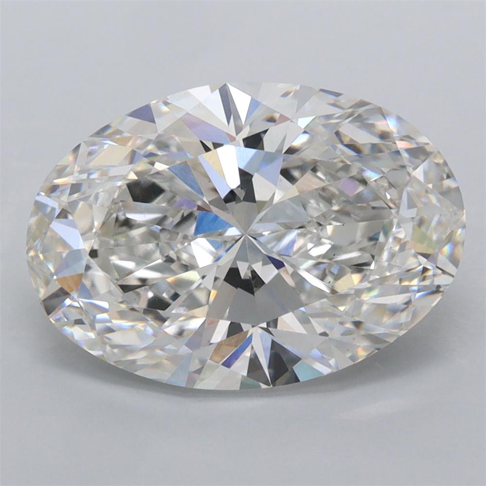 4.07 ct. oval Lab Grown Diamond front image