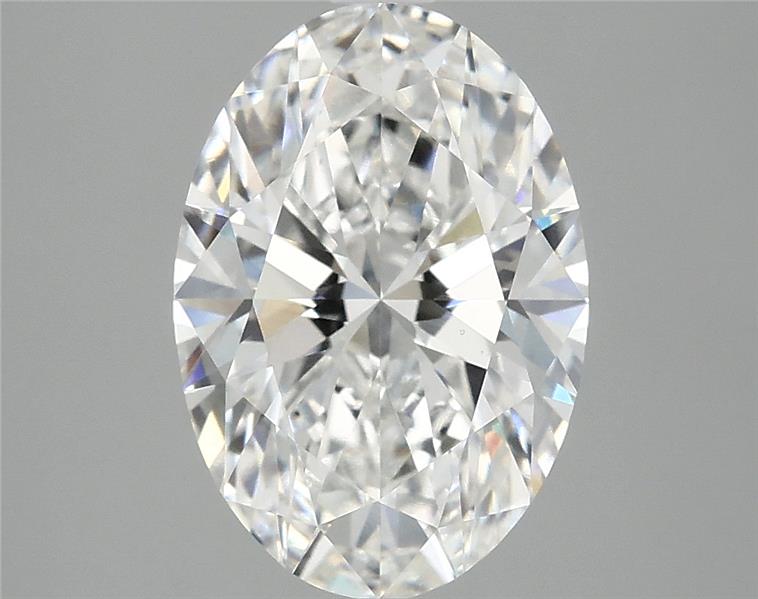 3.05 ct. oval Lab Grown Diamond front image