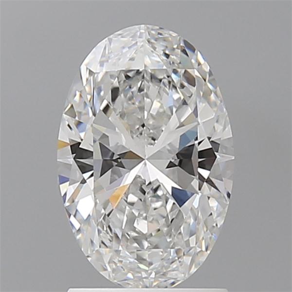 1.60 ct. oval Lab Grown Diamond front image