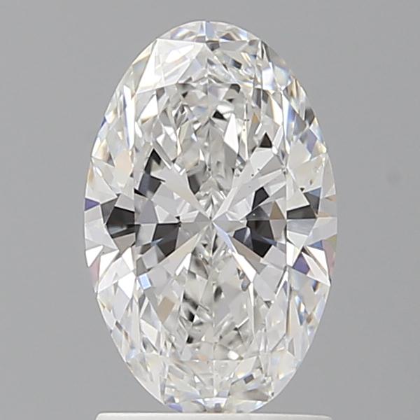1.58 ct. oval Lab Grown Diamond front image
