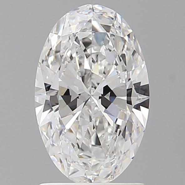 1.58 ct. oval Lab Grown Diamond front image