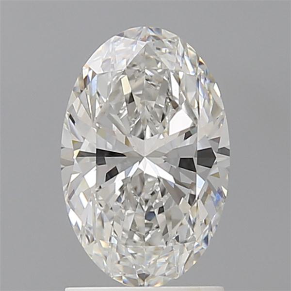1.56 ct. oval Lab Grown Diamond front image