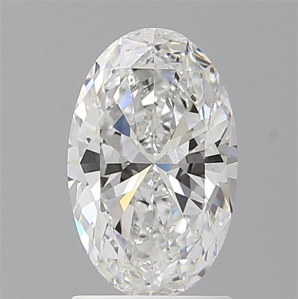 1.58 ct. oval Lab Grown Diamond front image