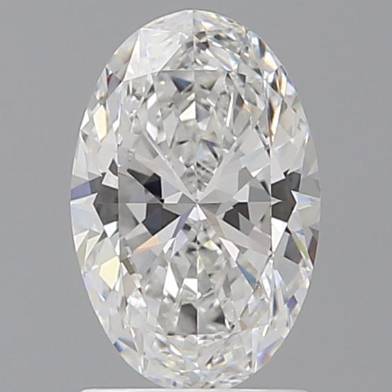 1.59 ct. oval Lab Grown Diamond front image