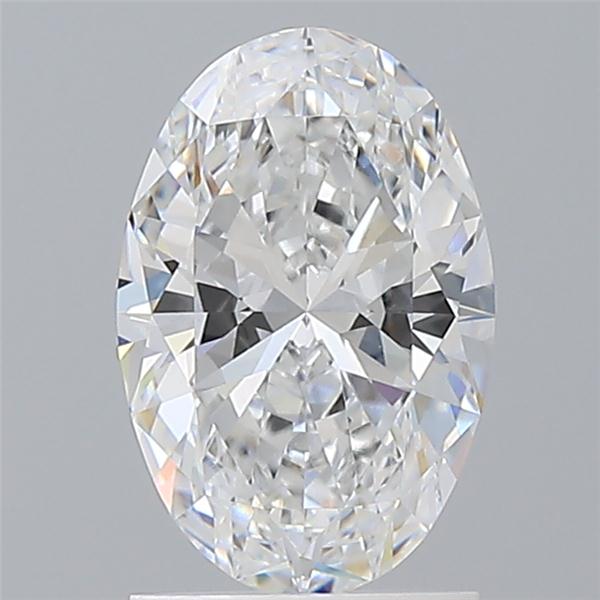 1.60 ct. oval Lab Grown Diamond front image