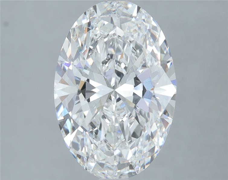 2.92 ct. oval Lab Grown Diamond front image