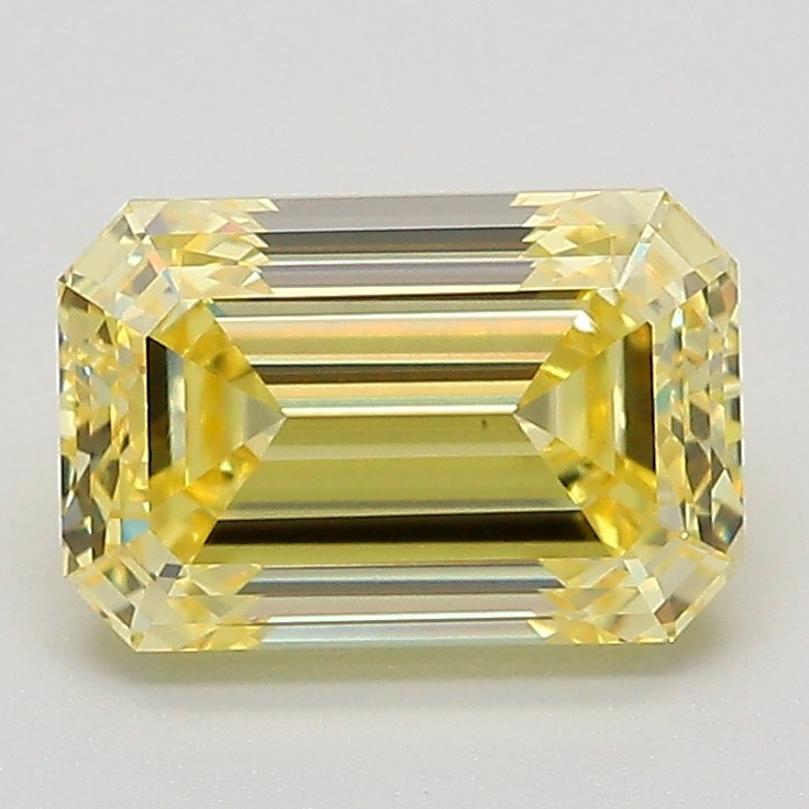 2.14 ct. emerald Lab Grown Diamond front image