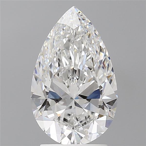 2.60 ct. pear Lab Grown Diamond front image