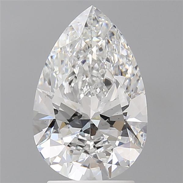 2.60 ct. pear Lab Grown Diamond front image
