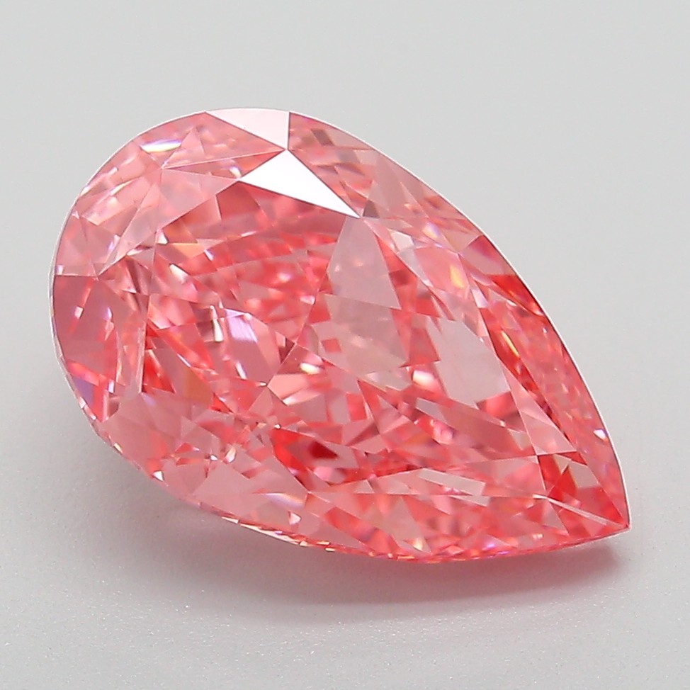 4.01 ct. pear Lab Grown Diamond front image