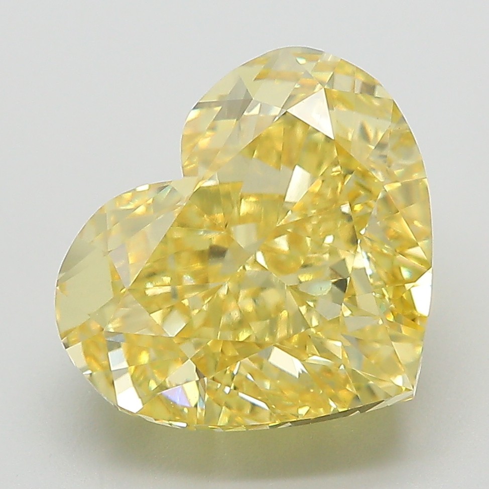 6.17 ct. heart Lab Grown Diamond front image