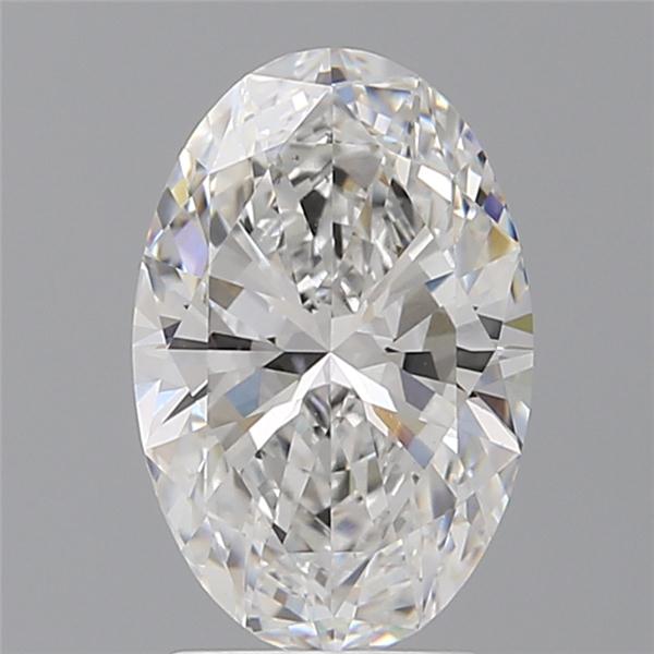 2.58 ct. oval Lab Grown Diamond front image