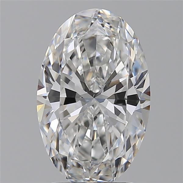 2.58 ct. oval Lab Grown Diamond front image