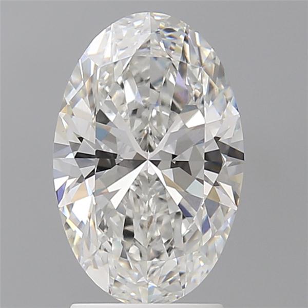 2.51 ct. oval Lab Grown Diamond front image