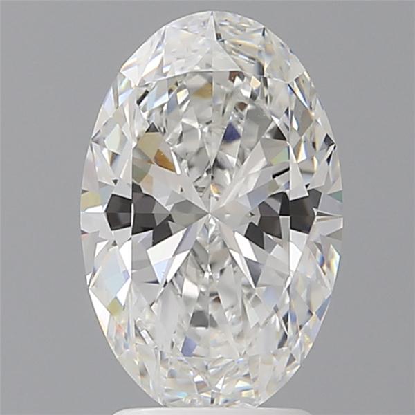 2.50 ct. oval Lab Grown Diamond front image