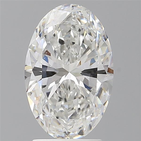 2.60 ct. oval Lab Grown Diamond front image