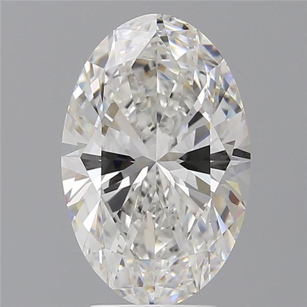 4.09 ct. oval Lab Grown Diamond front image