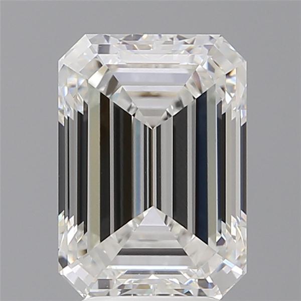 4.08 ct. emerald Lab Grown Diamond front image