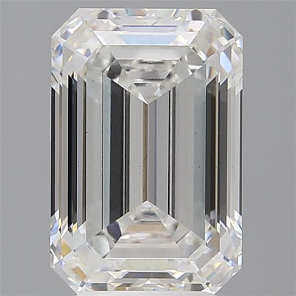 4.59 ct. emerald Lab Grown Diamond front image