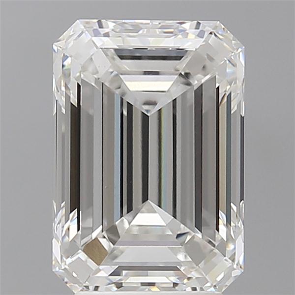 4.04 ct. emerald Lab Grown Diamond front image