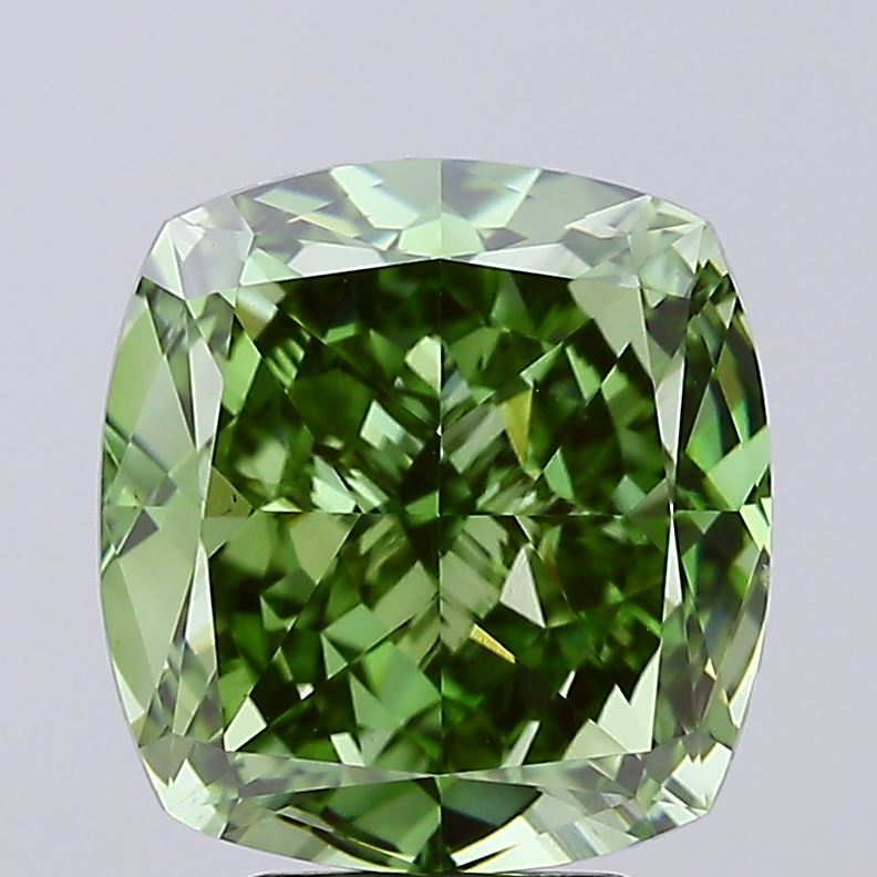 6.01 ct. cushion Lab Grown Diamond front image