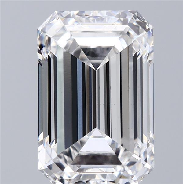 2.57 ct. emerald Lab Grown Diamond front image