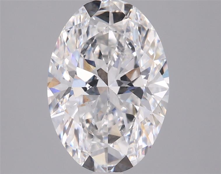 2.07 ct. oval Lab Grown Diamond front image