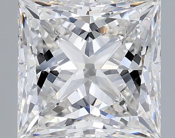 2.05 ct. princess Lab Grown Diamond front image