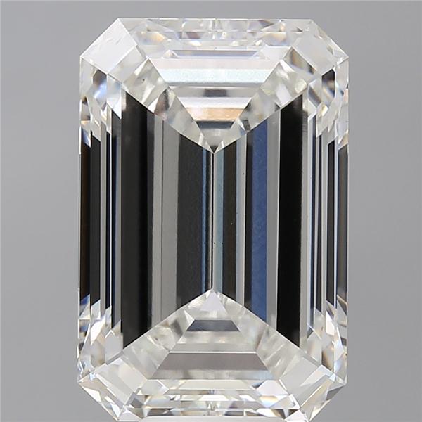 10.09 ct. emerald Lab Grown Diamond front image