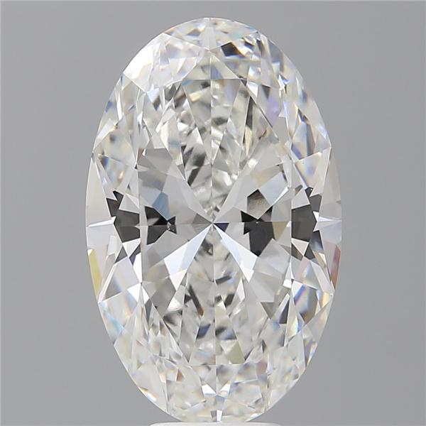 7.53 ct. oval Lab Grown Diamond front image