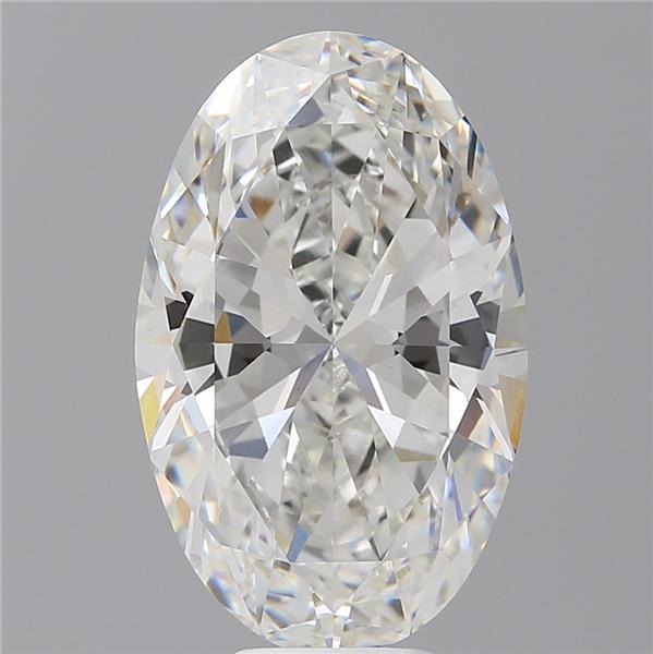 8.09 ct. oval Lab Grown Diamond front image