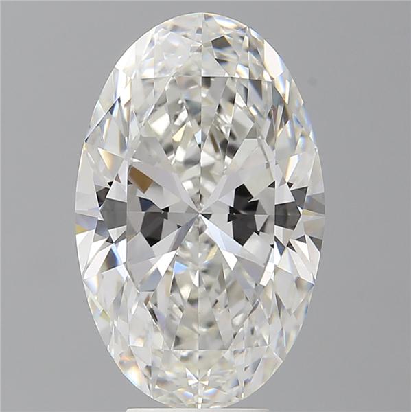6.56 ct. oval Lab Grown Diamond front image
