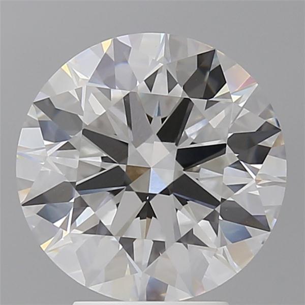 4.10 ct. round Lab Grown Diamond front image