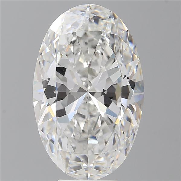 8.06 ct. oval Lab Grown Diamond front image