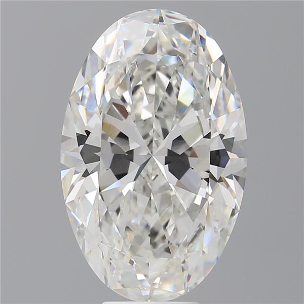 9.10 ct. oval Lab Grown Diamond front image