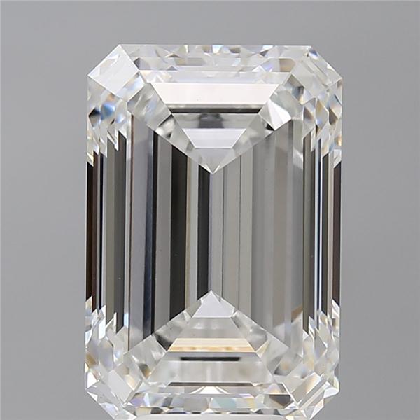7.59 ct. emerald Lab Grown Diamond front image