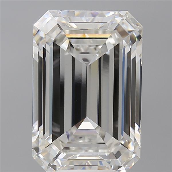 8.58 ct. emerald Lab Grown Diamond front image