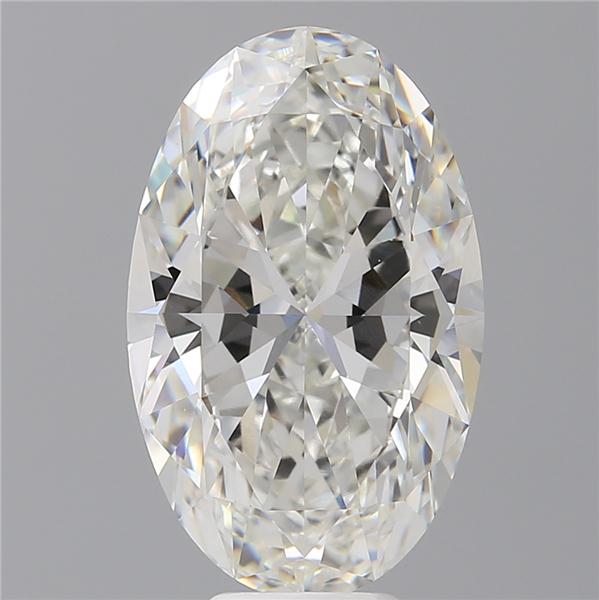 8.03 ct. oval Lab Grown Diamond front image