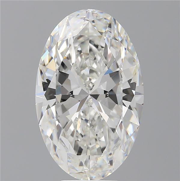 8.05 ct. oval Lab Grown Diamond front image