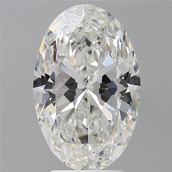4.06 ct. oval Lab Grown Diamond front image