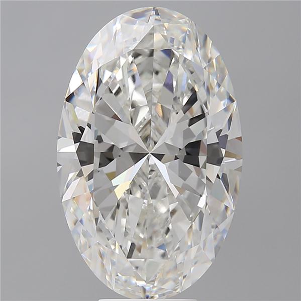 8.59 ct. oval Lab Grown Diamond front image