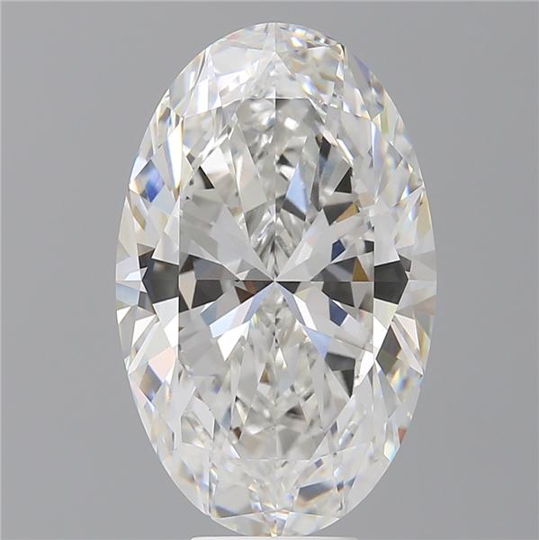 9.03 ct. oval Lab Grown Diamond front image
