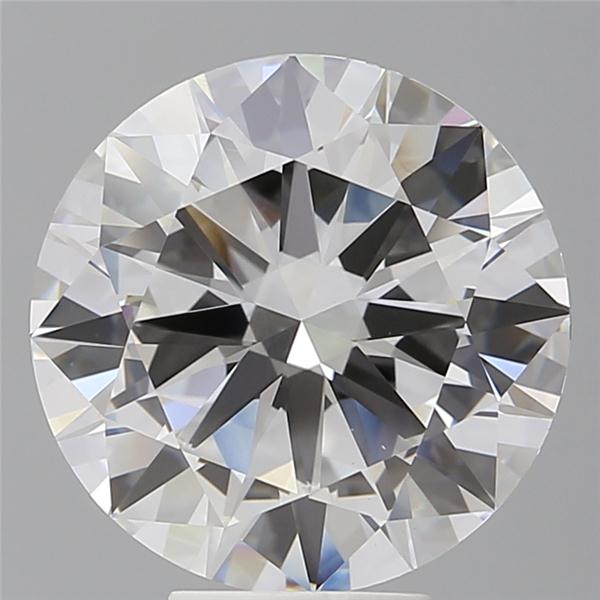 6.58 ct. round Lab Grown Diamond front image
